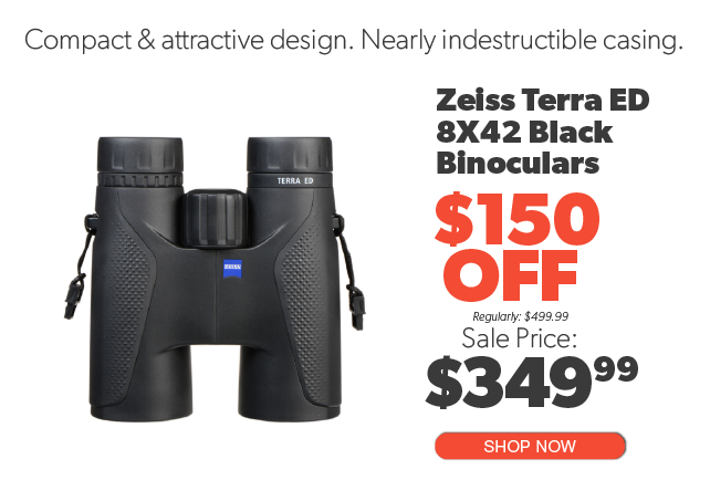 Zeiss Terra ED 8x42 Black Binoculars