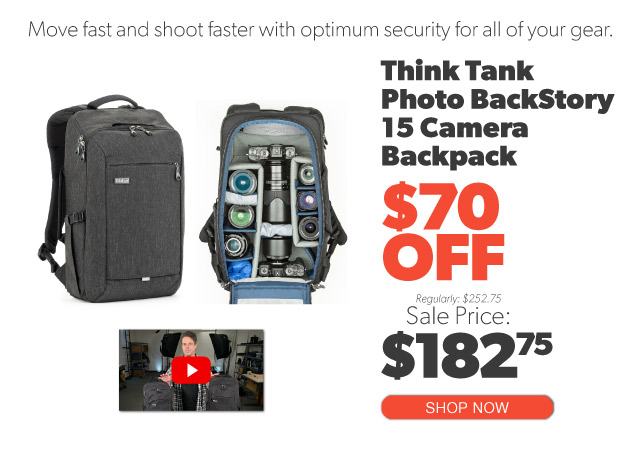 Think Tank Photo Backstory 15 Camera Backpack