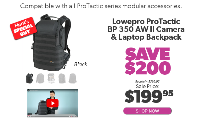 Lowepro Protactic BP 350 AW II Special Buy