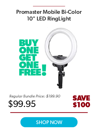 Promaster Mobile 10in LED RingLight