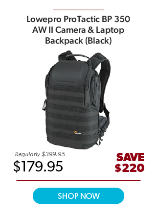 Lowepro ProTactic BP 350 AW II Camera and Laptop Backpack