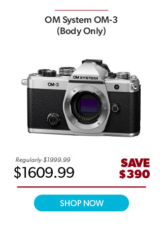 OM System OM-3 Mirrorless Camera