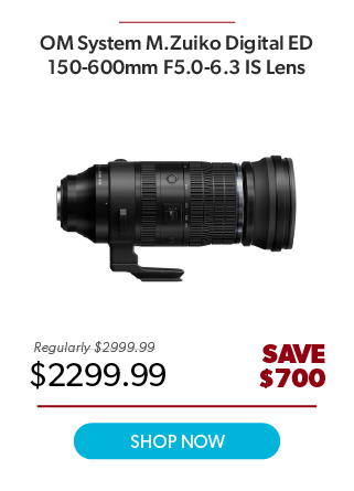 OM System M.Zuiko Digital ED 150-600mm F5.0-6.3 IS Lens