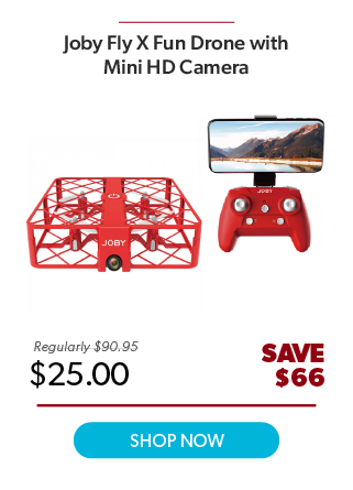 Joby Fly X Fun Drone with Mini HD Camera