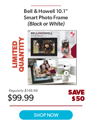 Bell & Howell 10.1in Smart Photo Frame