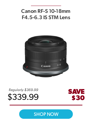 Canon RF-S 10-18mm Lens