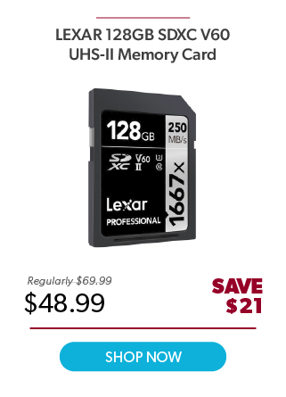 Lexar Memory Savings