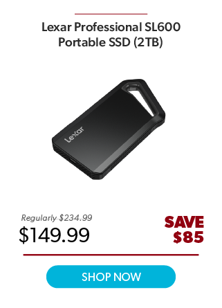 Lexar Professional SL600 Portable SSD 2TB
