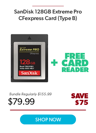 SanDisk 128GB Extreme Pro CFexpress Card Type B