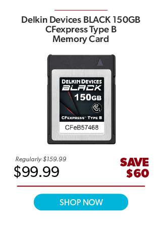 Delkin Devices BLACK 150GB CFexpress Type B Memory Card