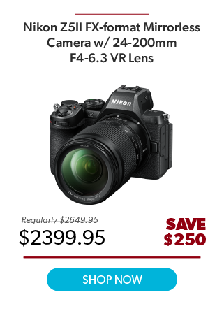 Nikon Z5II FX-format Mirrorless Camera Body w/ NIKKOR Z 24-200mm