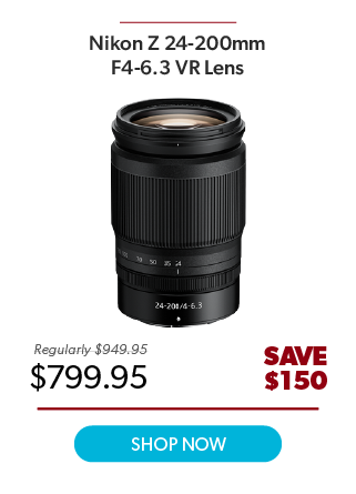 Nikon Z 24-200mm F/4.-6.3 VR Lens