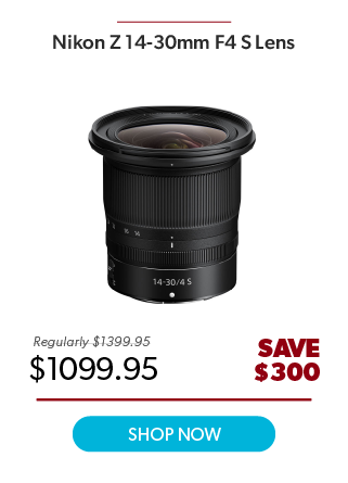 Nikon NIKKOR Z 14-30mm f/4 S Lens