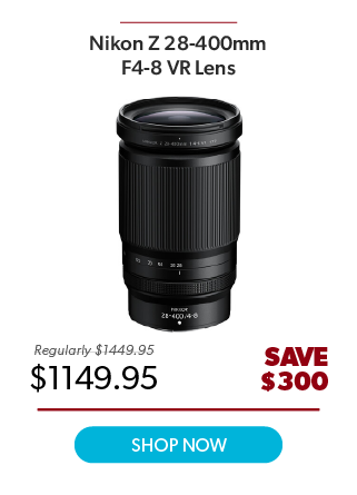 Nikon Nikkor Z 28-400mm f/4-8 VR Lens