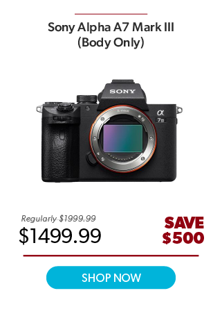 Sony A7 Mark III Full Frame Mirrorless Camera