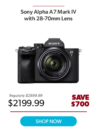 Sony A7 IV Full Frame Mirrorless Camera with 28-70mm