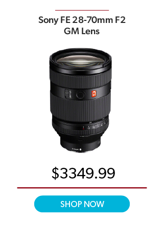 Sony FE 28-70mm f/2 GM Lens