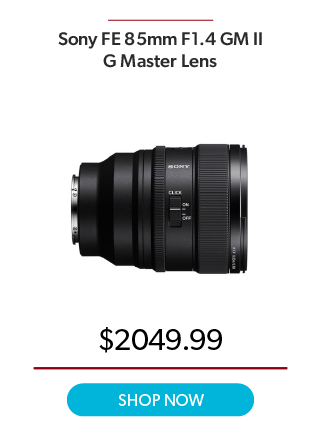 Sony FE 85mm F1.4 GM II Full-frame Large-aperture G Master Lens