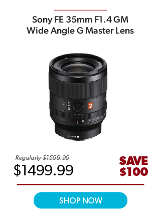 Sony FE 35mm F1.4 GM Full-frame Large-aperture Wide Angle G Master