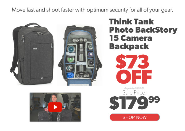 Think Tank Photo BackStory 15 Camera Backpack