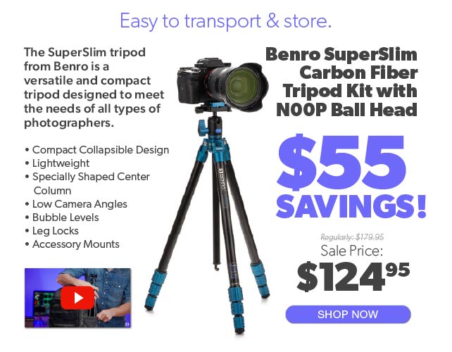 Benro Slim Tripod Kit