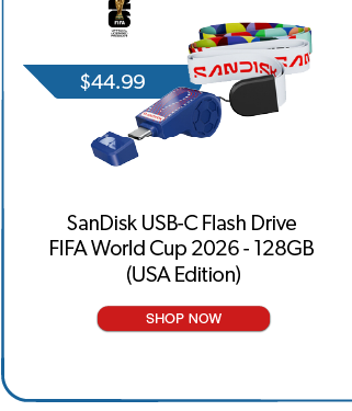 SanDisk USB-C Flash Drive FIFA World Cup 128GB
