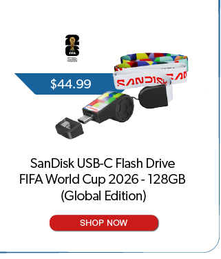SanDisk USB-C Flash Drive FIFA World Cup 128GB