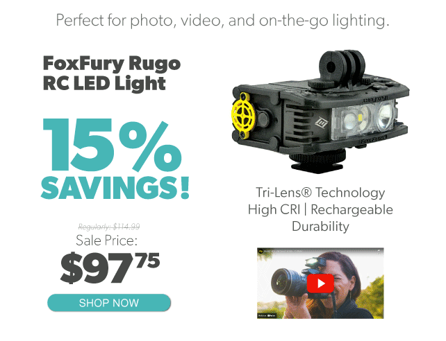 Foxfury Rugo RC LED Light