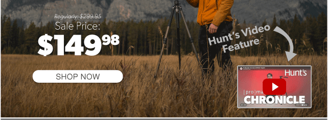 Promaster Chronicle Aluminum Tripod Kit with Ball Head