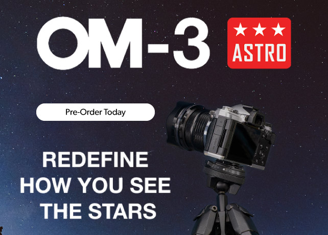 OM System OM-3 Astro Mirrorless Camera Body