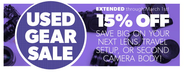 Hunt's Used Gear 15% OFF Sale!