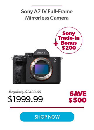 Sony A7 IV Body Only