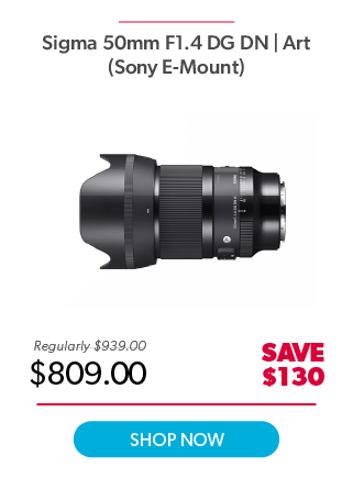 Sigma 50mm Sony