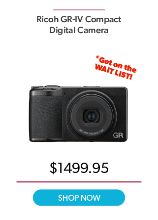 Ricoh GR-IV Compact Digital Camera