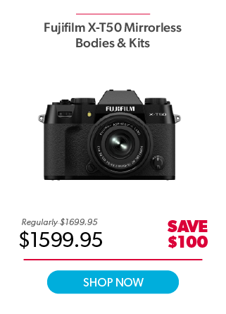 Fujifilm X-T50 Bodies and Kits