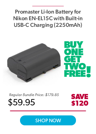 Promaster EN-EL15C with Charging