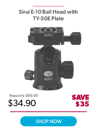 Sirui E-10 Ball Head With Plate