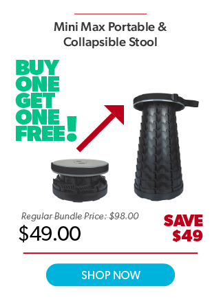 Mini Max Portable and Collapsible Stool