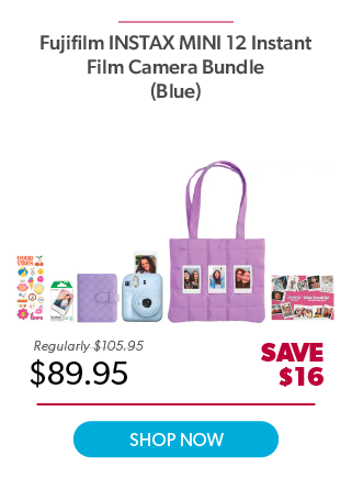 Fujifilm Instax Mini 12 Instant Film Bundle