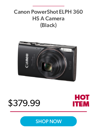 Canon PowerShot ELPH 360 HS A Camera